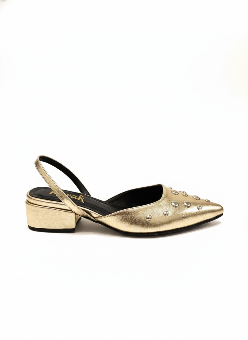 FLATS SLINGBACK AMATISTA DORADA
