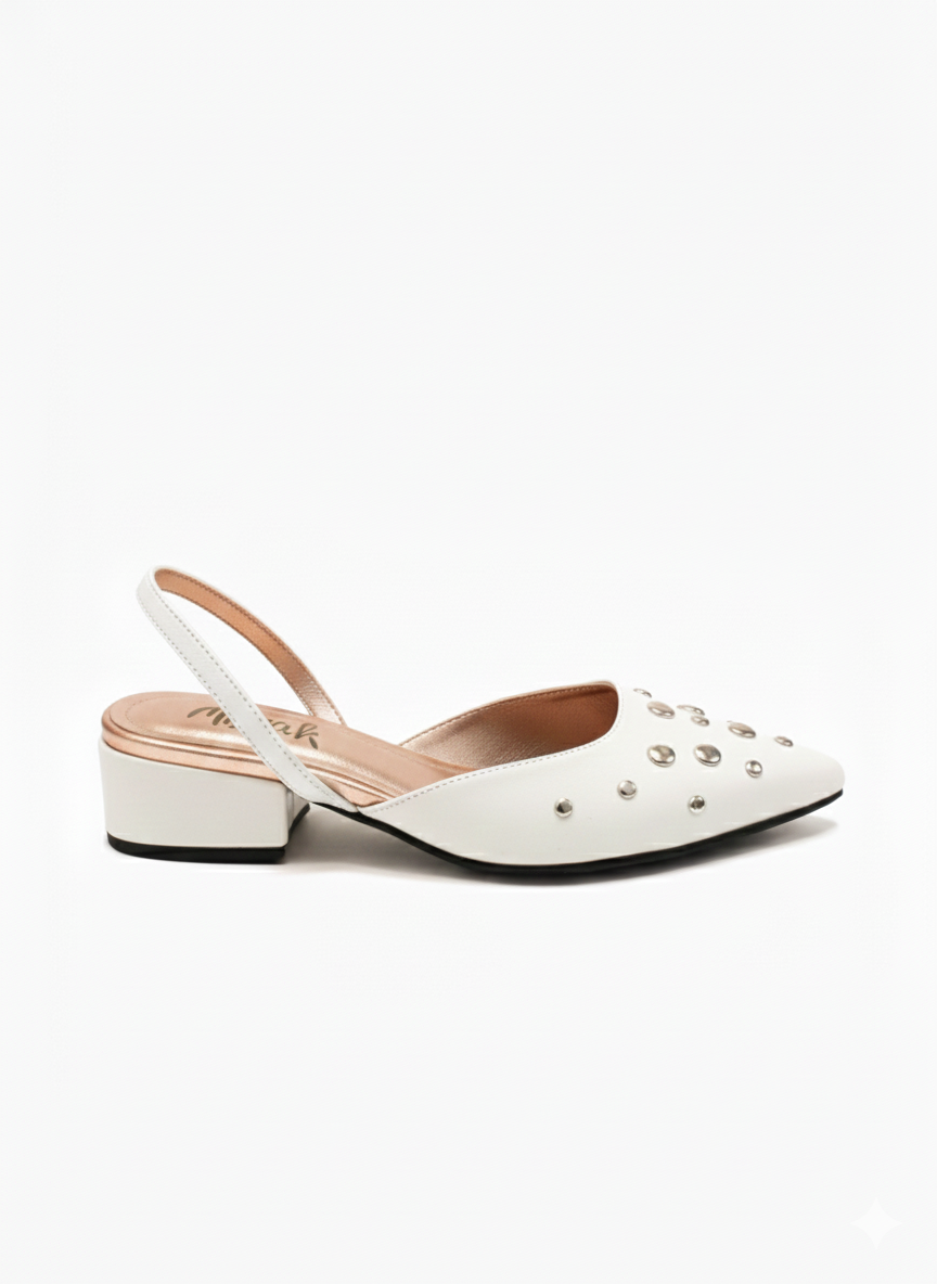 FLATS SLINGBACK AMATISTA BLANCO
